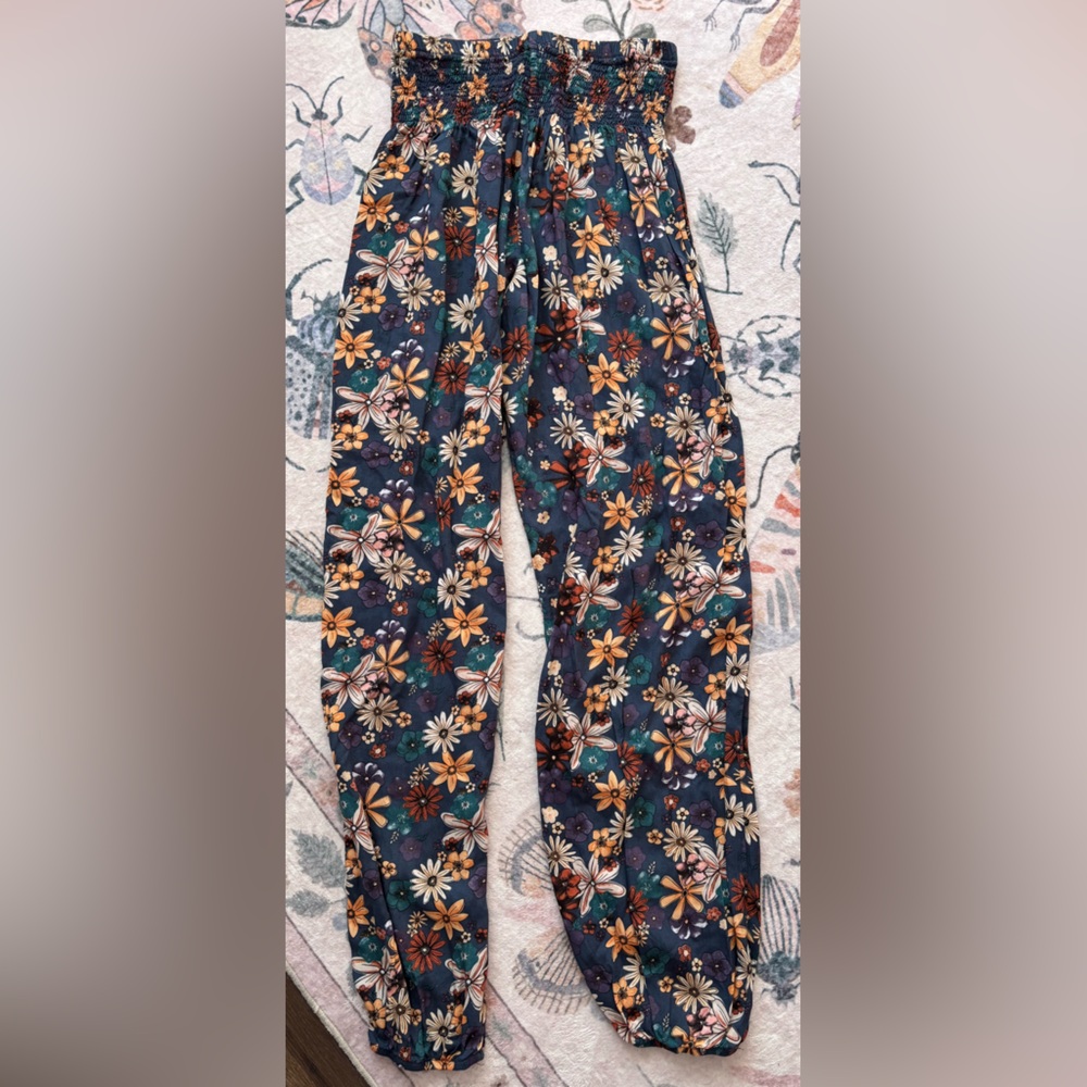 Lotus and Luna floral Harem pants